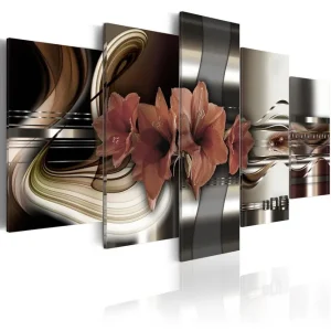 Utförsäljning Tavla Abstraction And Amaryllis 200x100 - Inredning & dekor