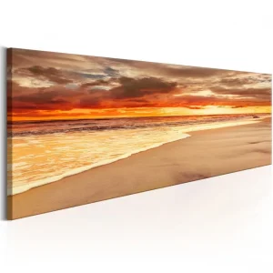 Tavla Beach Beatiful Sunset 135x45 - Inredning & dekor Rabatter