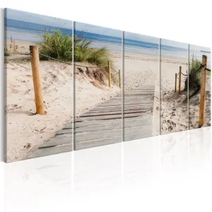 Billig Tavla Beach After Rain 225x90 - Inredning & dekor