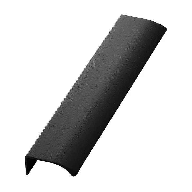 Edge Straight Handtag 20 cm, Borstad Svart Lägg i varukorgen