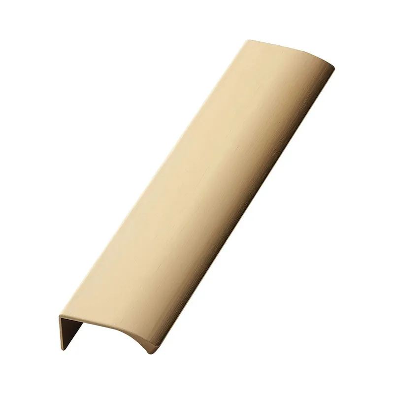 Billig Edge Straight Handtag 20 cm, Borstad Mässing