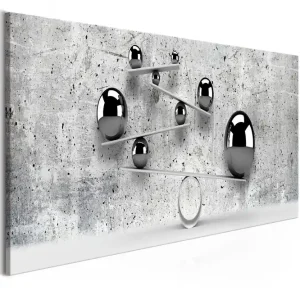 Tavla Balls And Concrete 1 Part Narrow 150x50 - Inredning & dekor Rabatter