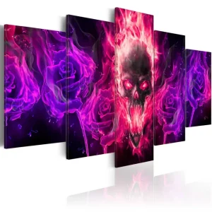 Utförsäljning Tavla Berry Flames 100x50 - Inredning & dekor