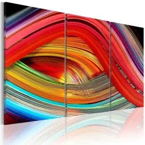 Tavla An Abstract Rainbow 120x80 - Inredning & dekor Kundfavorit