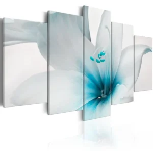 Sista chansen Tavla Amarylis Blue Charm 100x50 - Inredning & dekor