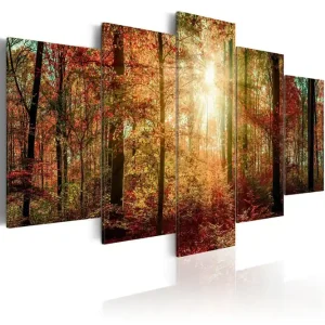 Bästa pris Tavla Autumn Wilderness 200x100 - Inredning & dekor