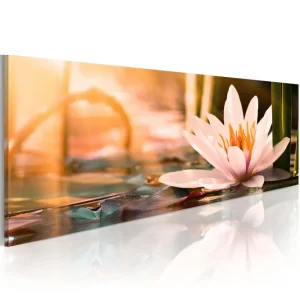 Tavla Beautiful Lotus 150x50 - Inredning & dekor Populärt val