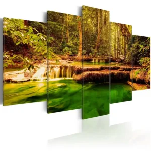 Tavla Beauty Of Nature Waterfall 200x100 - Inredning & dekor Kundfavorit