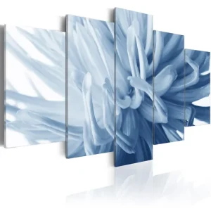 Tavla Blue Dahlia 200x100 - Inredning & dekor Begränsat erbjudande