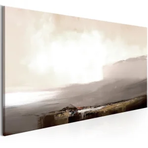Tavla Beginning Of The End 1 Part Brown Narrow 150x50 - Inredning & dekor Premium