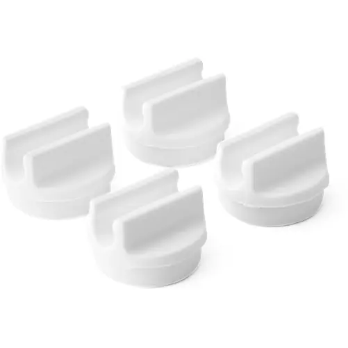 Panton Wire Möbelfötter 4-pack, Snow Populärt val
