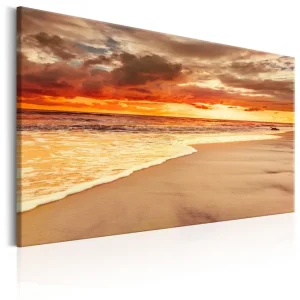 Tavla Beach Beatiful Sunset Ii 90x60 - Inredning & dekor Extra rabatt