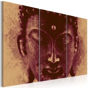 Tavla Buddha Face 60x40 - Inredning & dekor Premium