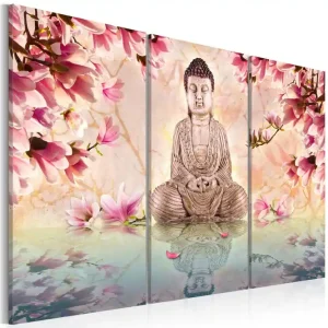 Tavla Buddha Meditation 60x40 - Inredning & dekor Rabatt