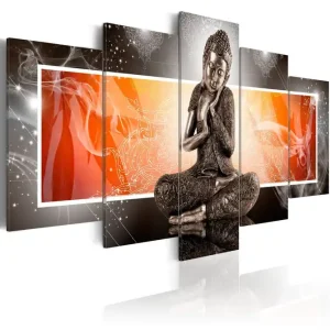 Tavla Buddha And Ornaments 200x100 - Inredning & dekor Trygg betalning