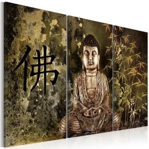 Trygg betalning Tavla Buddha Statue 120x80 - Inredning & dekor