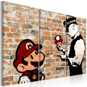 Snabb frakt Tavla Caught Mario 120x80 - Inredning & dekor