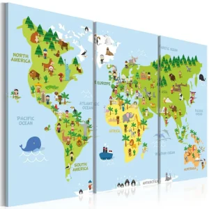 Tavla Children's World 90x60 - Inredning & dekor Kundfavorit
