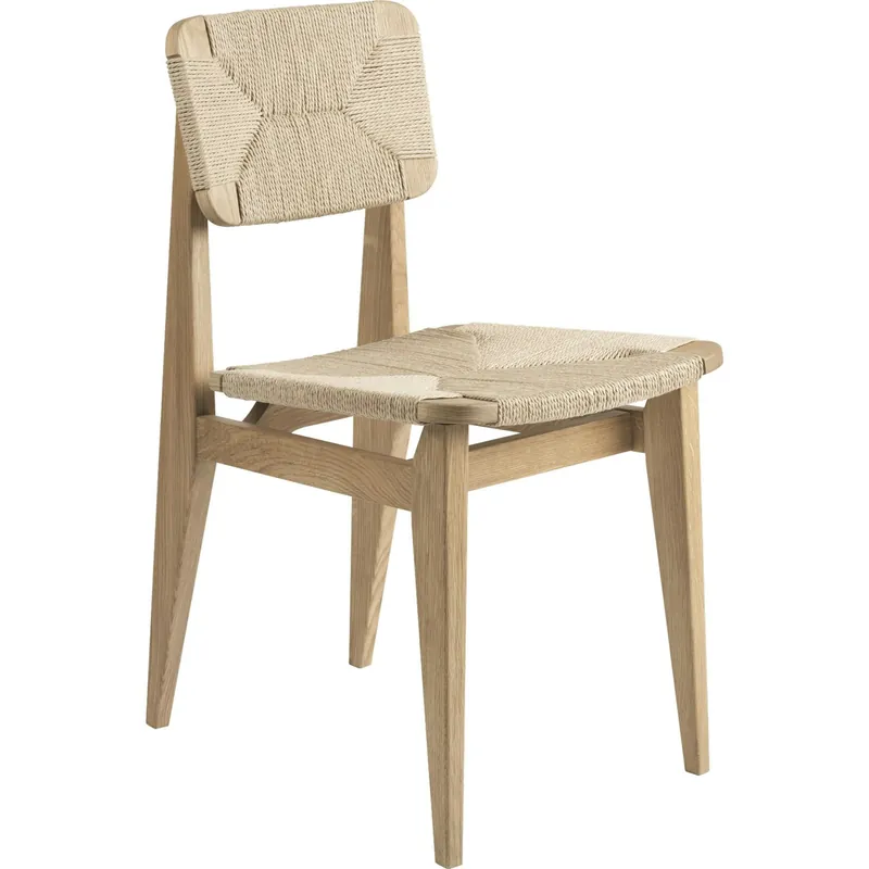 Säker betalning C-Chair Stol, Papperssnöre / Oljad Ek