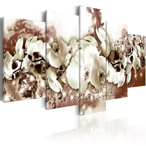 Tavla Chocolate Orchid 200x100 - Inredning & dekor Erbjudandepris