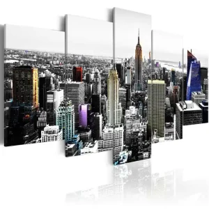 Tavla City Of Colors 200x100 - Inredning & dekor Handla nu