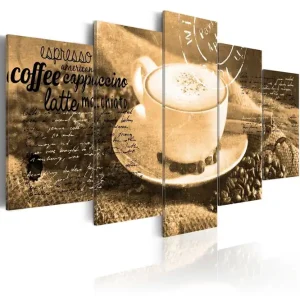 Tavla Coffe Espresso Cappuccino Latte 200x100 - Inredning & dekor Rea