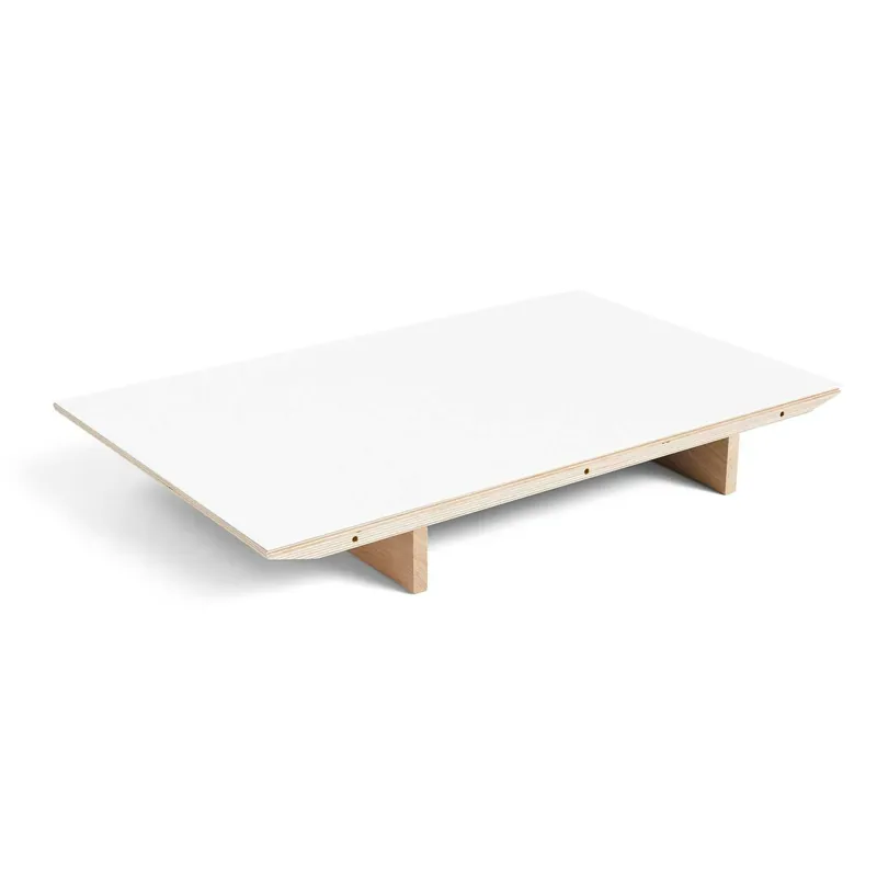 CPH 30 Bordsskiva Leaf 50x90 cm, Vattenbaserad Lackad Ek/Vit Laminat Endast idag