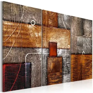 Tavla City Streets 60X40 Brun - Inredning & dekor Begränsat erbjudande