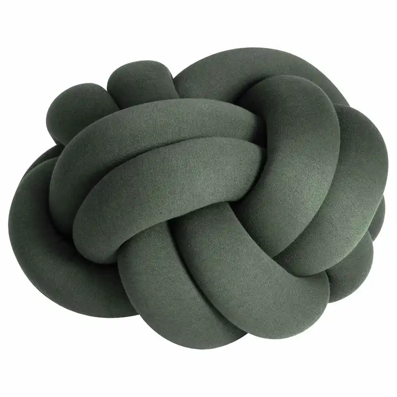 Knot XL Sittpuff, Forest green Snabb frakt
