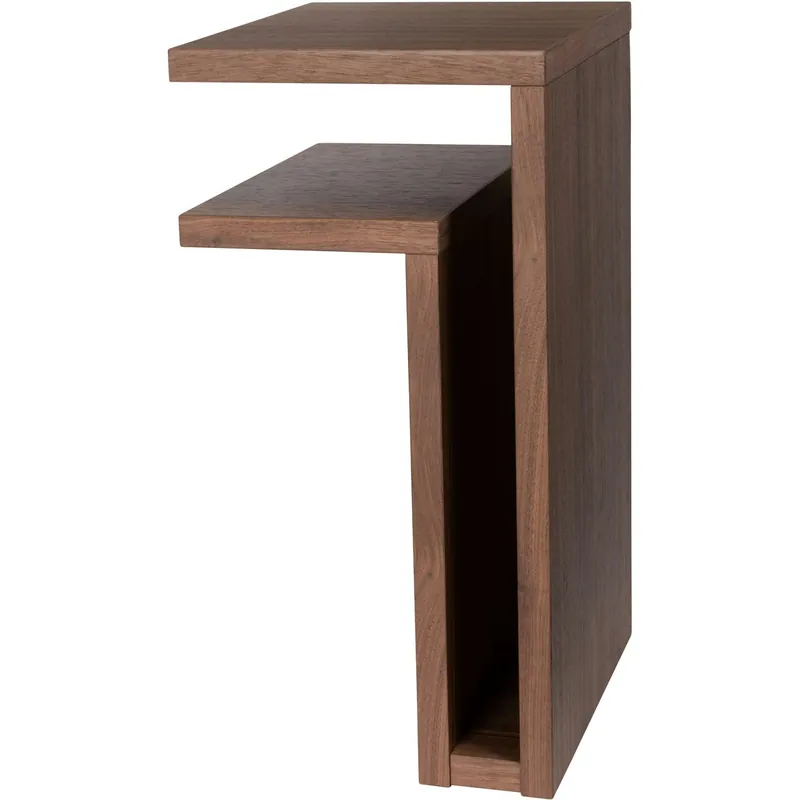 Outlet F-Shelf Vägghylla Vänster, Valnöt