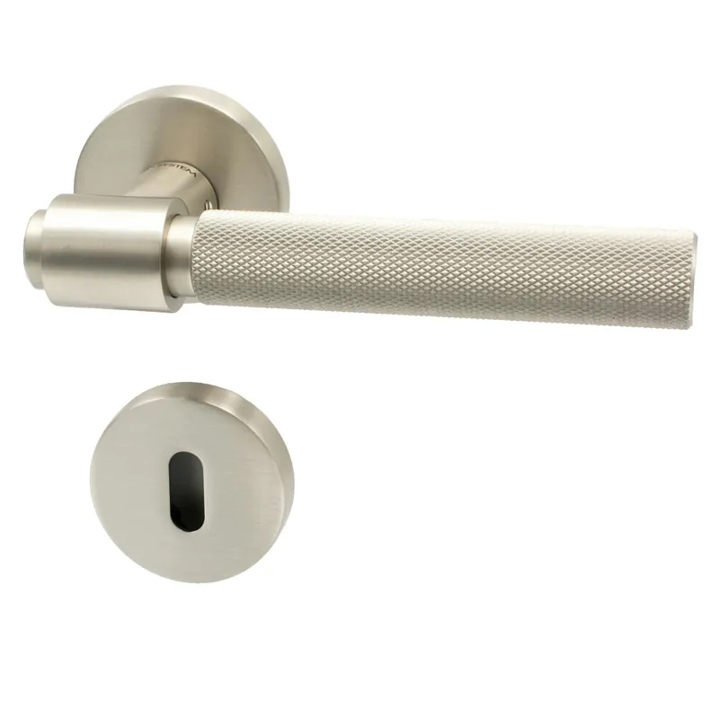 Helix 200 Euro Standard Dörrhandtag Med Nyckelhål, Rostfri Look Extra rabatt