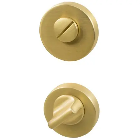 WC Lås Euro Standard, Borstad Mässing Bästa pris