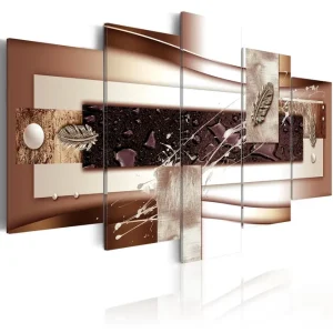 Tavla Elegance Of Symmetry 100X50 Brun - Inredning & dekor Rabatter