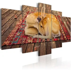 Billig Tavla Domestication 5 Pieces 100x50 - Inredning & dekor