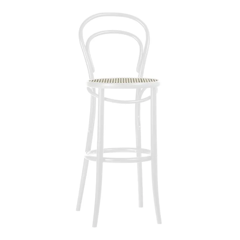 Sänkt pris No 14 Barstol Rotting 61 cm, Vit