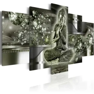 Tavla Emerald Budda 200x100 - Inredning & dekor Beställ nu