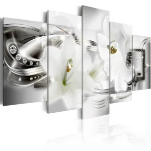 Tavla Diamond Sparkle Of Lily 100x50 - Inredning & dekor Populärt val