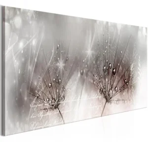 Beställ nu Tavla Drops Of Dew 1 Part Pink Narrow 135x45 - Inredning & dekor