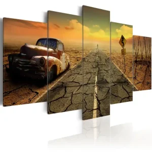 Begränsat erbjudande Tavla Difficult Road 100x50 - Inredning & dekor