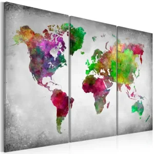 Tavla Diversity Of World 120x80 - Inredning & dekor Begränsat antal