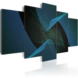Trygg betalning Tavla Dark Abstraction 200x100 - Inredning & dekor
