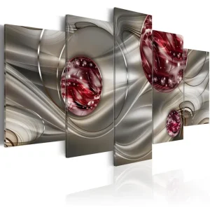 Tavla Crimson Galaxy 100x50 - Inredning & dekor Säker betalning