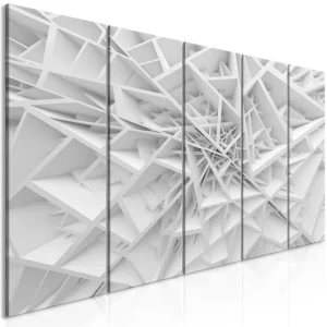 Tavla Complicated Geometry 5 Parts Narrow 225x90 - Inredning & dekor Kundfavorit