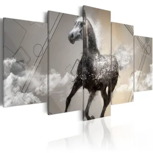 Tavla Fancy Gallop 5 Pieces 200x100 - Inredning & dekor Sista chansen