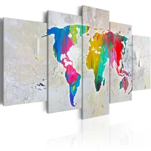 Tavla Energy Of World 100x50 - Inredning & dekor Begränsad tid