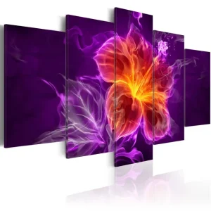 Billig Tavla Esoteric Flower 200x100 - Inredning & dekor