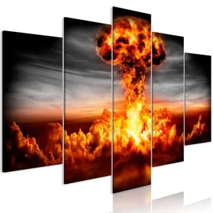 Tavla Explosion 5 Parts Wide 100x50 - Inredning & dekor Sista chansen