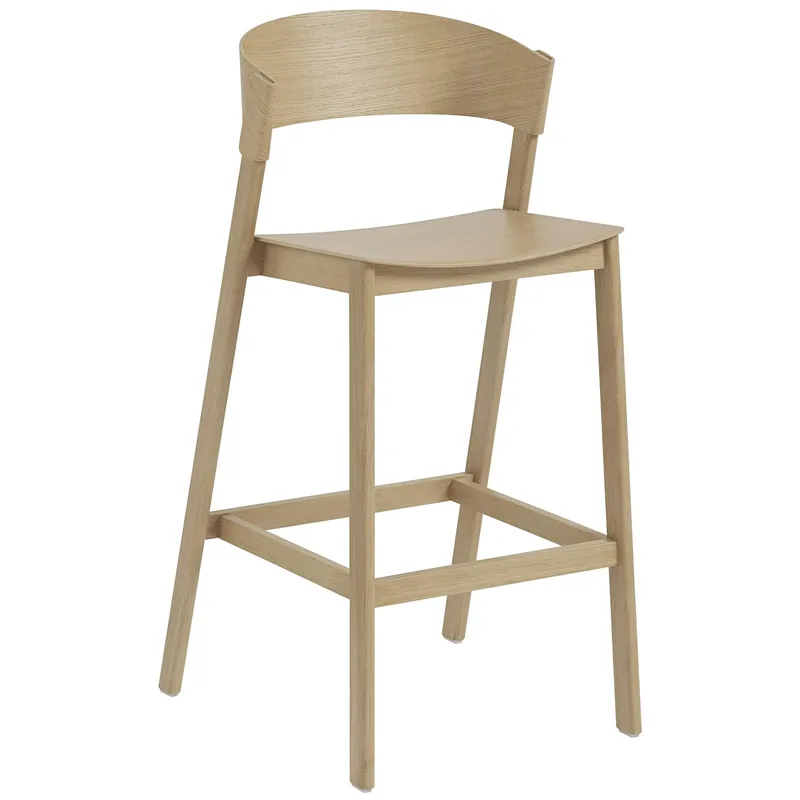 Begränsad tid Cover Barstol Med Ryggstöd 75 cm, Ek