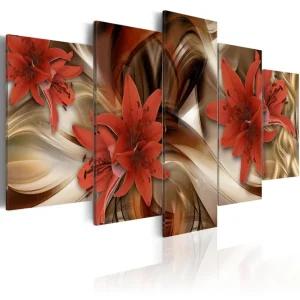 Tavla Flower Nebula 200x100 - Inredning & dekor Sänkt pris