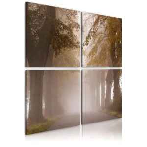 Tavla Foggy Gränd 80X80 Beige|Vit - Inredning & dekor Lägg i varukorgen